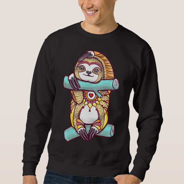 Sudadera Mandala Sloth 86 (Anverso)