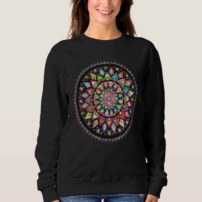 Sudadera Mandala Y Yoga (Anverso)