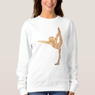 Sudadera Mandala Yoga Pose Mandala Line Art Mandala