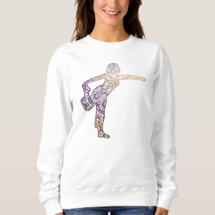 Sudadera Mandala Yoga Pose Mandala Line Art Mandala