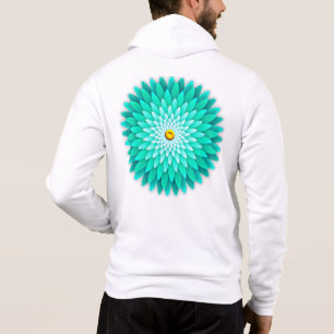 Sudadera Mandalas Flor Azul-68566