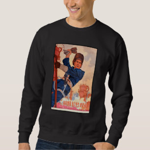 Sudadera Mandarin Cute Ch, trabajador de servicios públicos