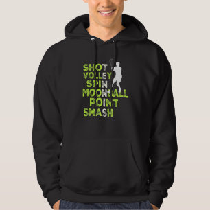 Sudadera Mandatos De Tenis Para Los Campeones De Tenis