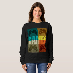 SUDADERA MANDO DE VIDEOJUEGOS RETRO GAMER