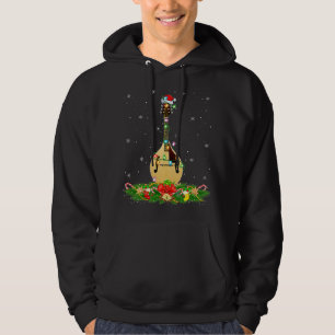 Sudadera Mandolin Lover Music Lover Encendió la Navidad San