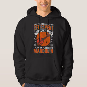 Sudadera Mandolin Lover Old Man Mandolin Player Mandolinist