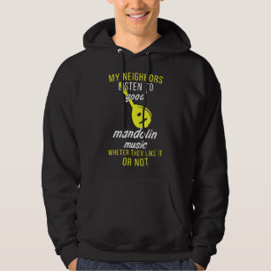 Sudadera Mandolin Lover tocando instrumentos musicales mamá