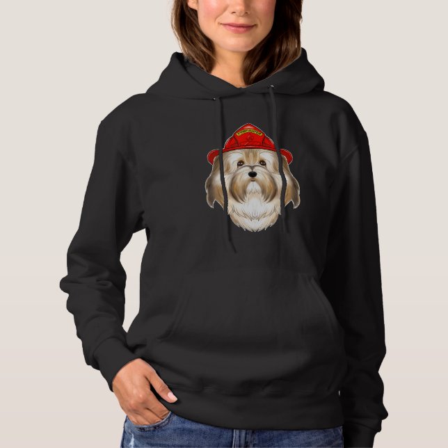 Sudadera Manejador de canina I Bomberos de perro I (Anverso)