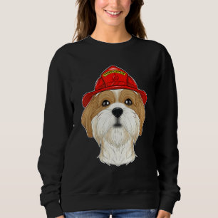 Sudadera Manejador De Caninas I Bombero Perro I Bombero Shi