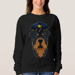 Sudadera Manejador De Caninas I Perro Policial Rottweiler