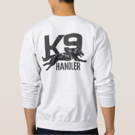 Sudadera Manejador K9 - Perro pastor holandés