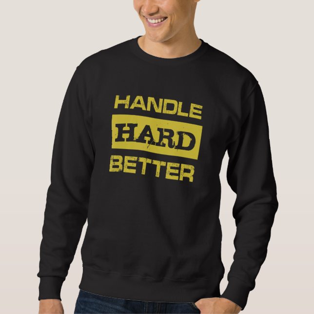 Sudadera Manejar mejor (Anverso)