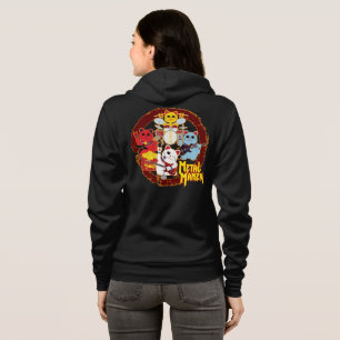Sudadera Maneki metalizado