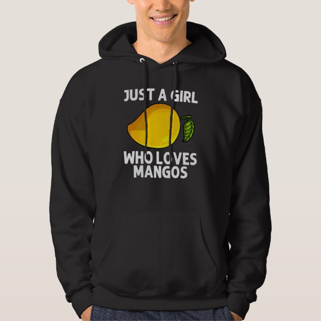Sudadera Mango Cool Para Niñas Mangos Fruta Mangos Pl (Anverso)