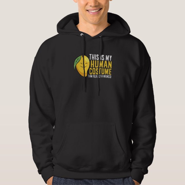 Sudadera Mango Fruit Halloween Mango Costume humano Soy rea (Anverso)