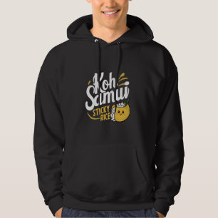 Sudadera Mango Sticky Rice Lover Tailandia Viajero Koh Sam