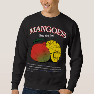 Sudadera Mangos Tropical Fruit Summer Vibes Hawaii