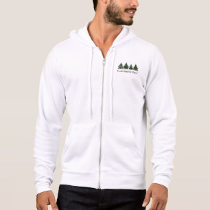 Sudadera Manguera de creek de pino con capucha de zip