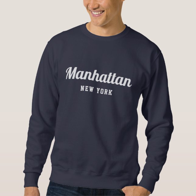 Sudadera Manhattan Nueva York  (Anverso)