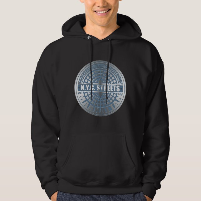 Sudadera Manhole Covers Manhattan (Anverso)