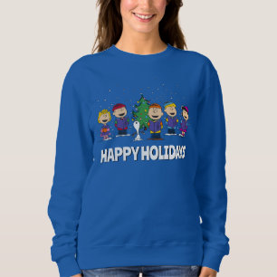 Sudadera Maní Alrededor del árbol de Navidad