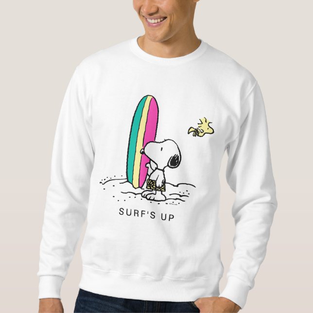 Sudadera Maní | Alta marea de Snoopy y Woodstock (Anverso)