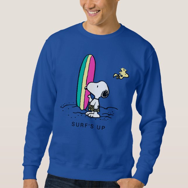 Sudadera Maní | Alta marea de Snoopy y Woodstock (Anverso)