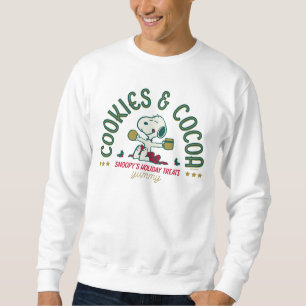 Sudadera Maní Cookies y cacao de Snoopy