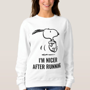 Sudadera Maní   Ejecución de Snoopy