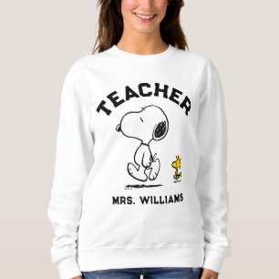 Sudadera Maní Este. 1950   Profesor Snoopy & Woodstock