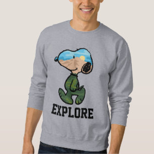 Sudadera Maní   Gran Esnoopa al Aire Libre