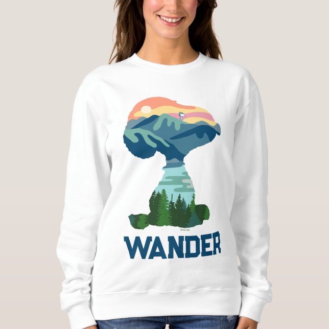 Sudadera Maní | Gran retrato al aire libre (Anverso)