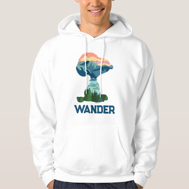 Sudadera Maní | Gran retrato al aire libre (Anverso)