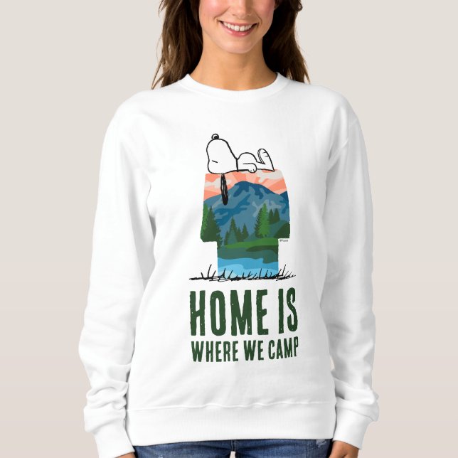 Sudadera Maní | Snoopy Dog Sunset View (Anverso)