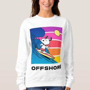 Sudadera Maní   Snoopy Surfing