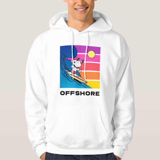 Sudadera Maní | Snoopy Surfing (Anverso)