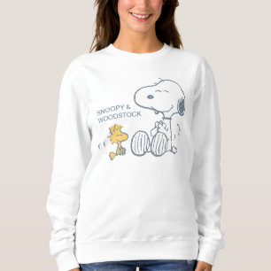 Sudadera Maní   Snoopy & Woodstock Happy