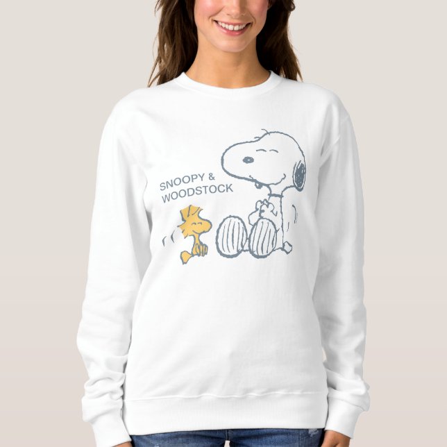Sudadera Maní | Snoopy & Woodstock Happy (Anverso)