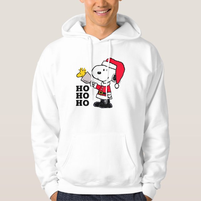 Sudadera Maní | Snoopy & Woodstock Ho Ho (Anverso)