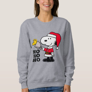 Sudadera Maní   Snoopy & Woodstock Ho Ho
