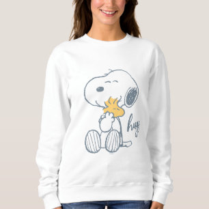 Sudadera Maní Snoopy & Woodstock Hug