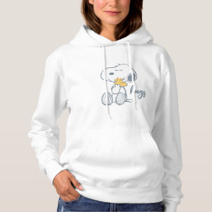 Sudadera Maní   Snoopy & Woodstock Hug