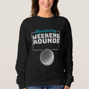 Sudadera Manifiesto fin de semana remonta diseño de golf ún
