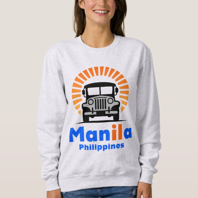 Sudadera Manila Philippines Southeast Asia (Anverso)