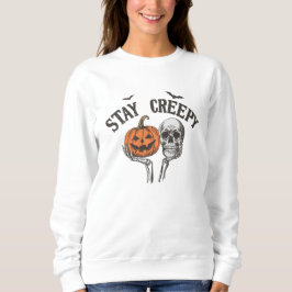 Sudadera Mano de esqueleto de Stay Creepe Retro Halloween