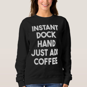 Sudadera Mano de pavo instantánea Añadir café