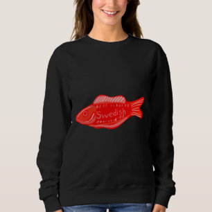 Sudadera Mano de pescado sueca dibujada