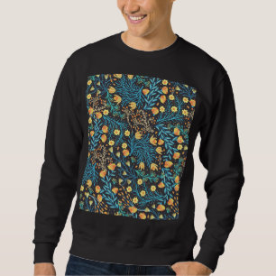 Sudadera Mano floral dibujada: creativa sin foco