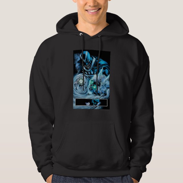 Sudadera Mano negra con panel de cráneo (Anverso)