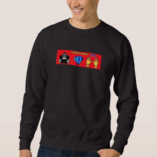 Sudadera Manos de Diamante - Juntos, entre simios fuertes - (Anverso)